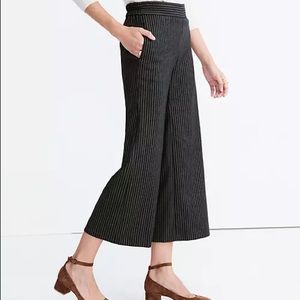 Madewell Bryant wide-leg pants in gemma stripe